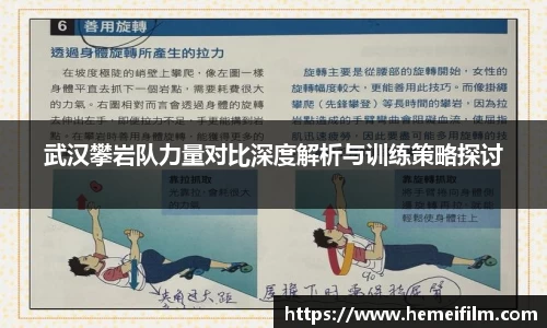 武汉攀岩队力量对比深度解析与训练策略探讨